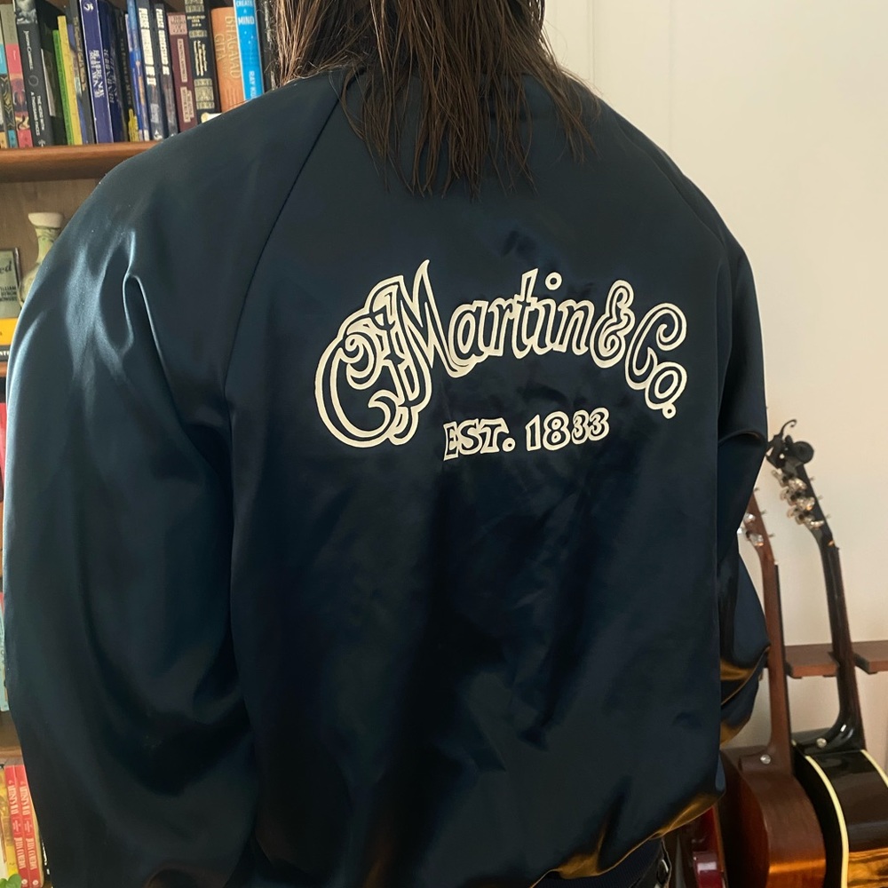 Vintage 1970s Martin Guitars Bomber Jacket